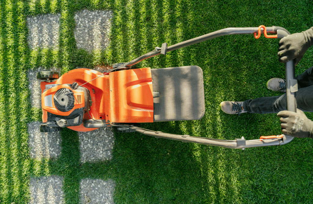 Lawn mower repair
